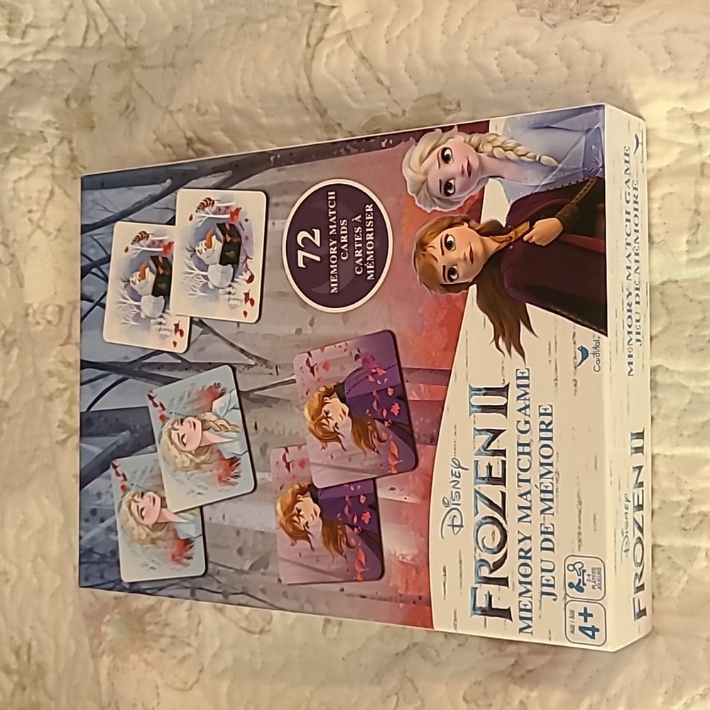 Disney frozen memory match game